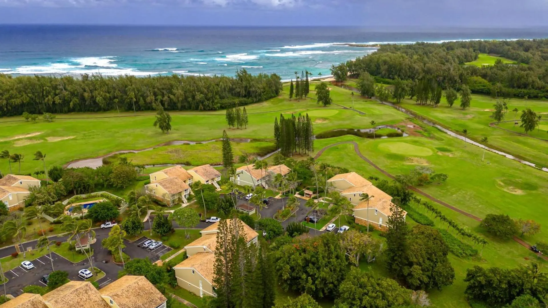 Kbm Resorts Free Car Kuilima Estates Kul-E117 Golf Course View Inside Turtle Bay Kahuku Verenigde Staten