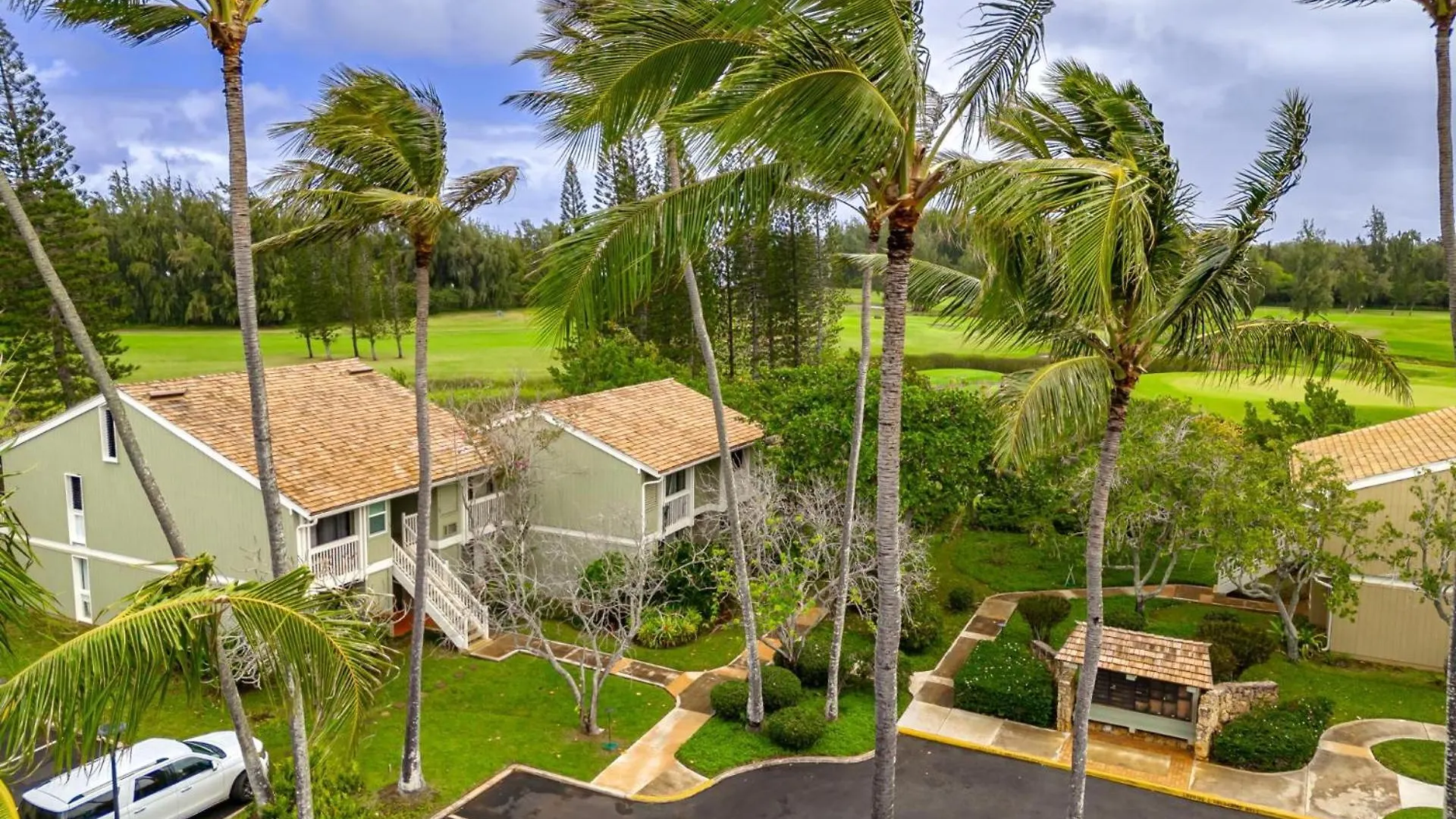 Kbm Resorts Free Car Kuilima Estates Kul-E117 Golf Course View Inside Turtle Bay Kahuku 0*,