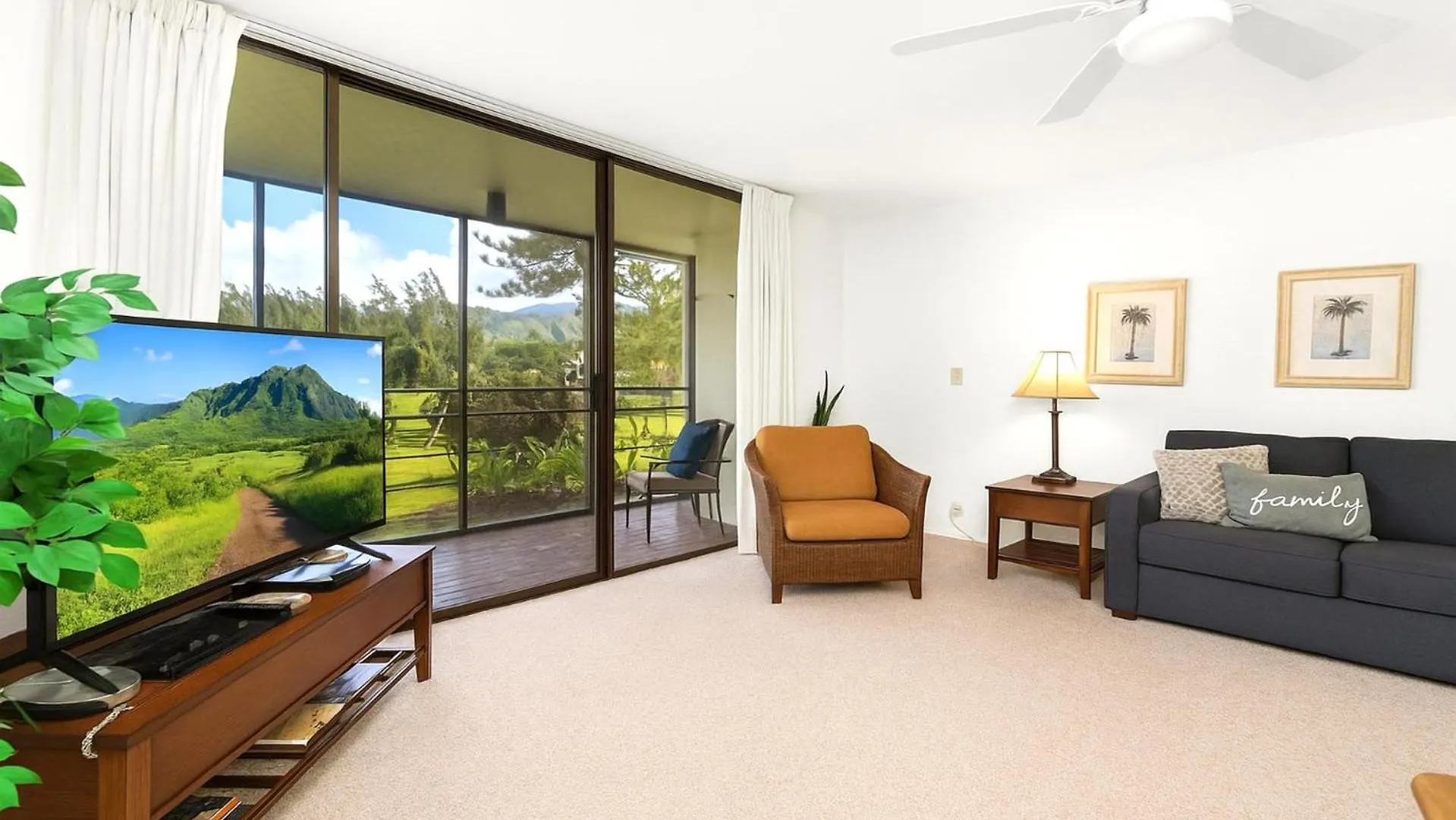 Kbm Resorts Free Car Kuilima Estates Kul-E117 Golf Course View Inside Turtle Bay Kahuku